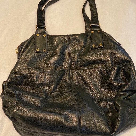 Michael Kors Black Leather Handbag - Picture 3 of 7